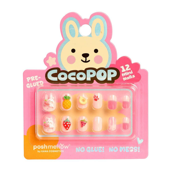 Poshmellow CocoPop Mini Pre-Glued Kid's Nails