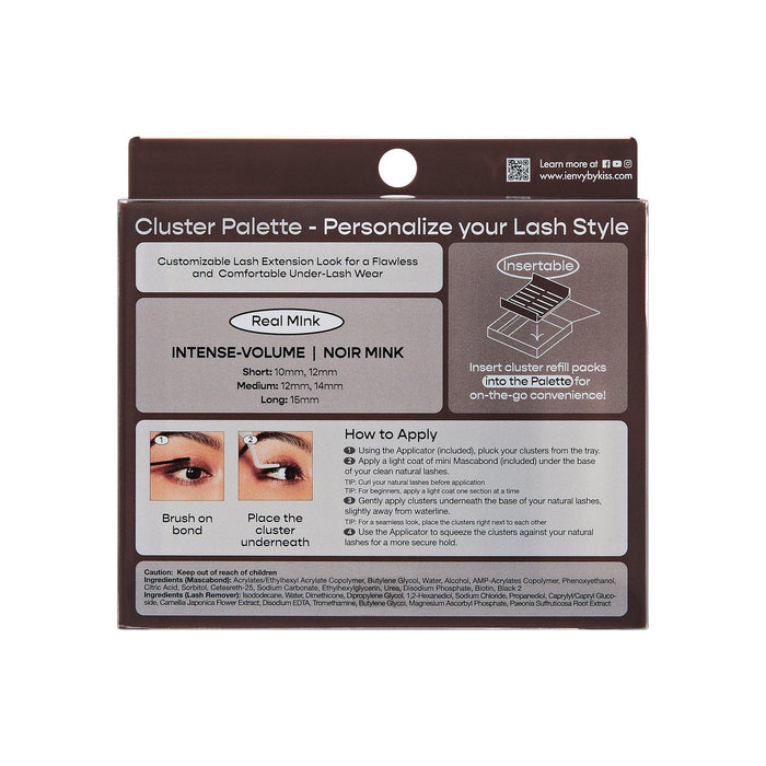 i-ENVY by KISS Cluster Palette Kit - Noir Mink