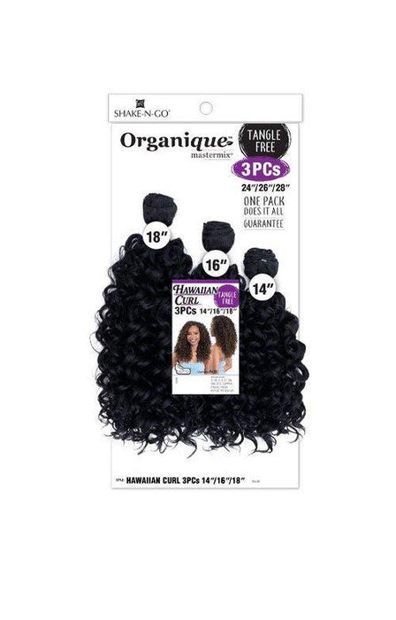 Shake N Go Organique Hawaiian Curl 3pcs 14"/16"/18"