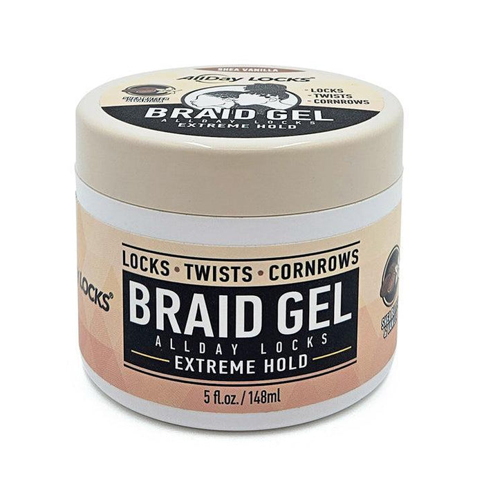 All Day Shea Vanilla Braid Gel 5oz
