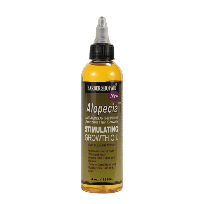 Barber Shop Aid Alopecia Amazing Stimulating Hair Growth Oil 4oz