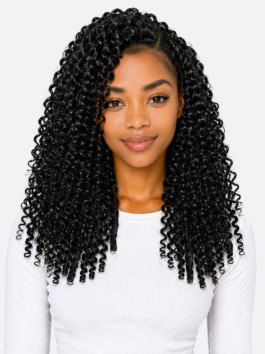 Vivace by KISS Trenity Invisible Feather Crochet Burmese Curl 18"