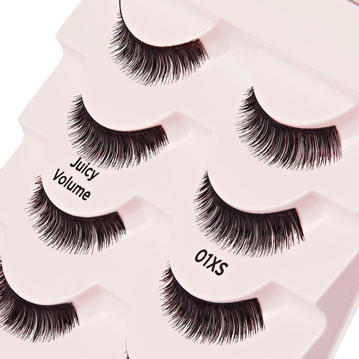 i-Envy by Kiss Juicy Volume Premium Human Hair Lash Mutli Pack - Extra Short