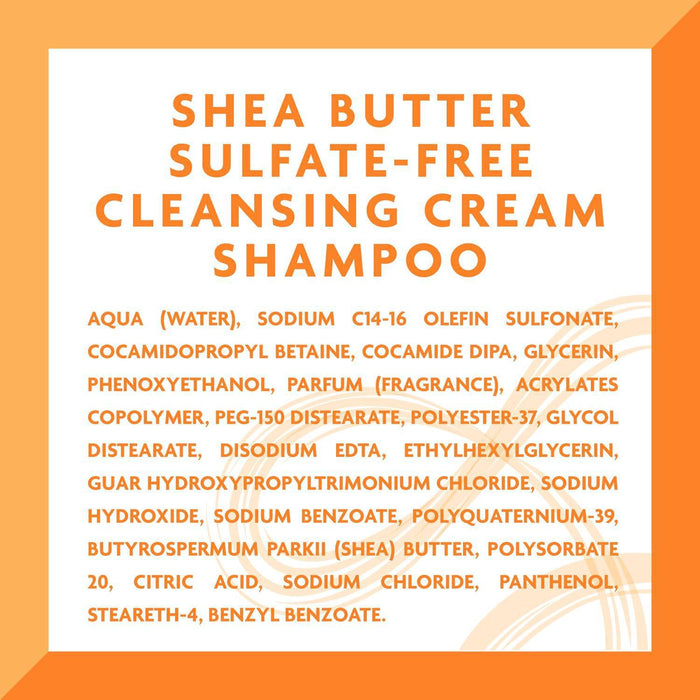 Cantu Shea Butter Sulfate-Free Cleansing Cream Shampoo 13.5oz