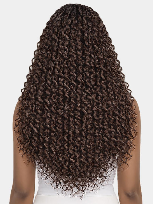 Vivace by KISS Trueluxe Invisible Feather Crochet Deep Wave 18"