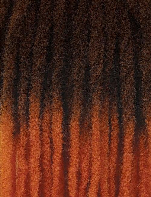 Outre Purple Pack Feather Crochet - Deep 18"
