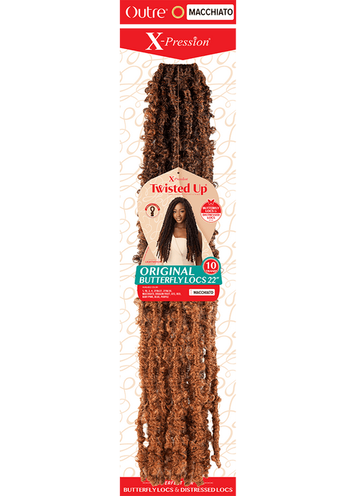 Outre X-Pression Twisted Up 2x Original Butterfly Locs 22"