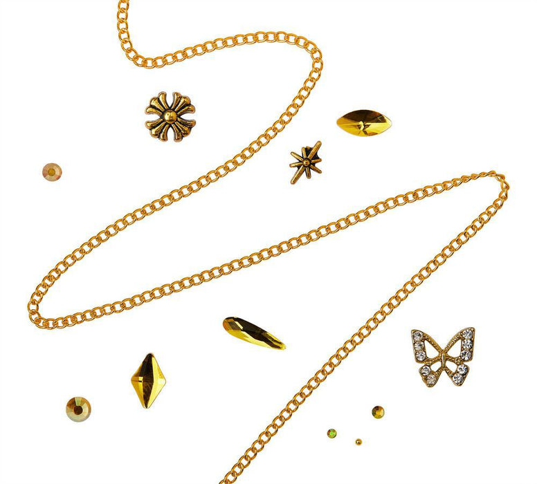 KISS Nail Art Charms - Gold