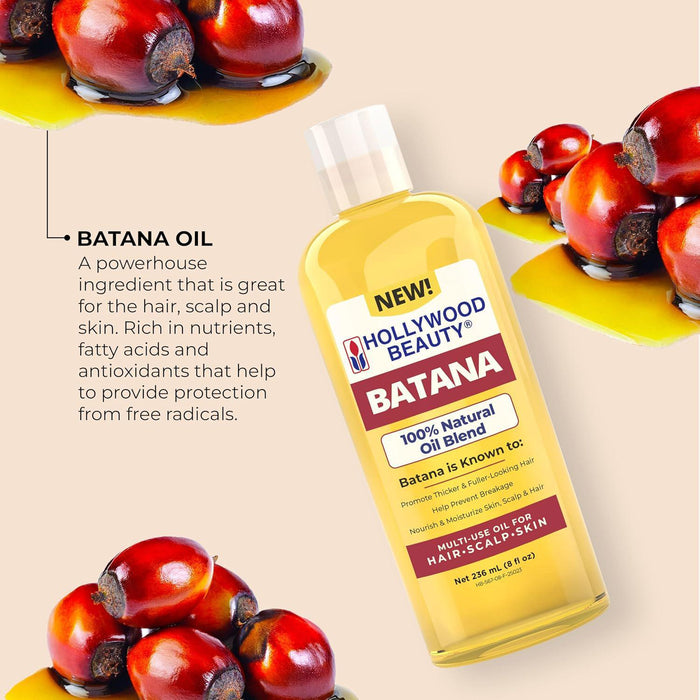 Hollywood Beauty Batana Oil 8oz