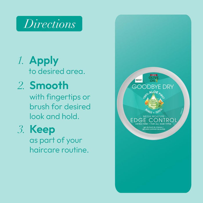 ORS Goodbye Dry Mega Moisture Edge Control 2.25oz