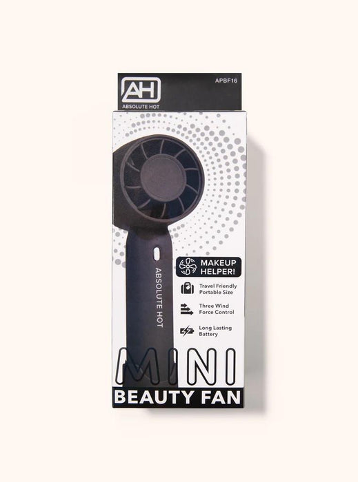 Absolute New York Mini Beauty Fan - Black