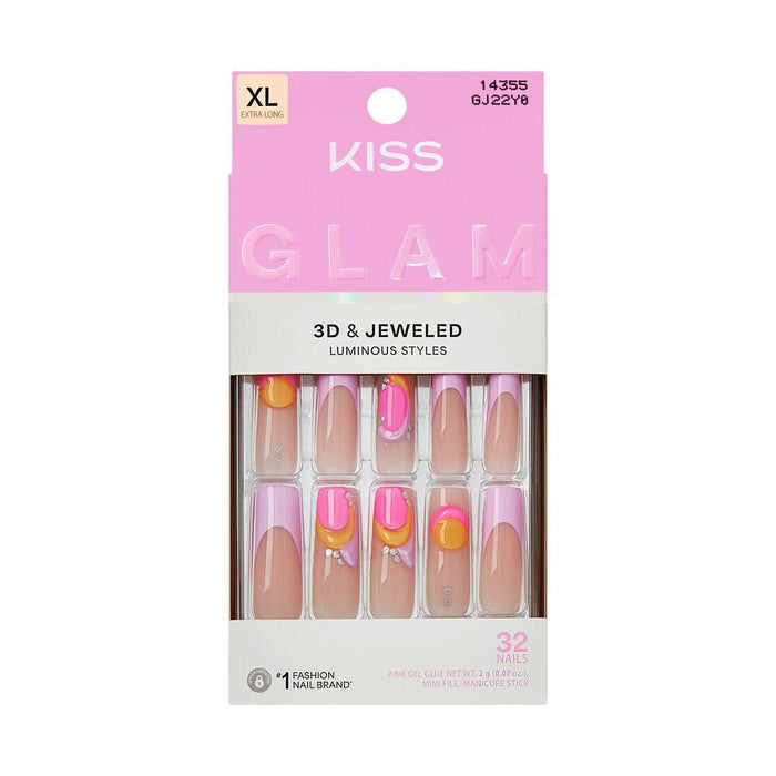 KISS Glam Jeweled Nails - Latest On Trend