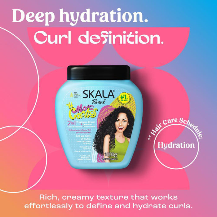 Skala 2 in 1 Leave In Treatment 35.2oz - Mais Cachos