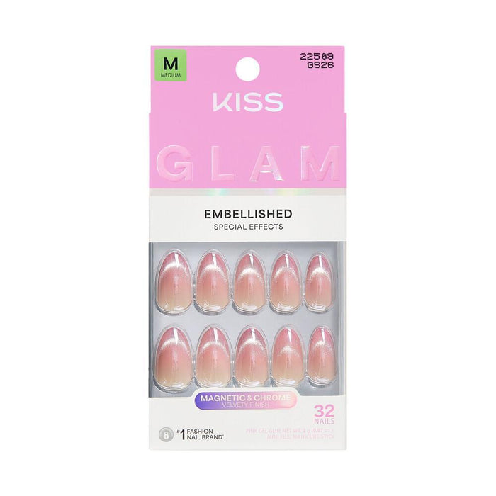 KISS Glam Embellished Nails - Stardust Wonder