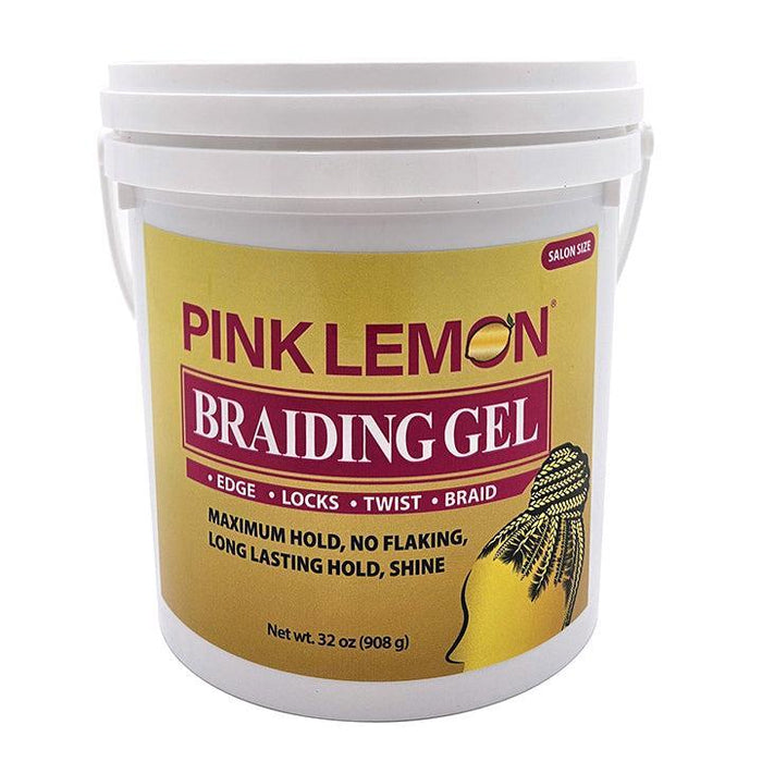 Pink Lemon Braiding Gel 32oz
