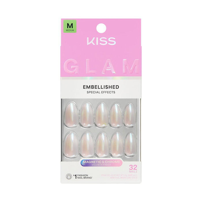 KISS Glam Embellished Nails - Dive