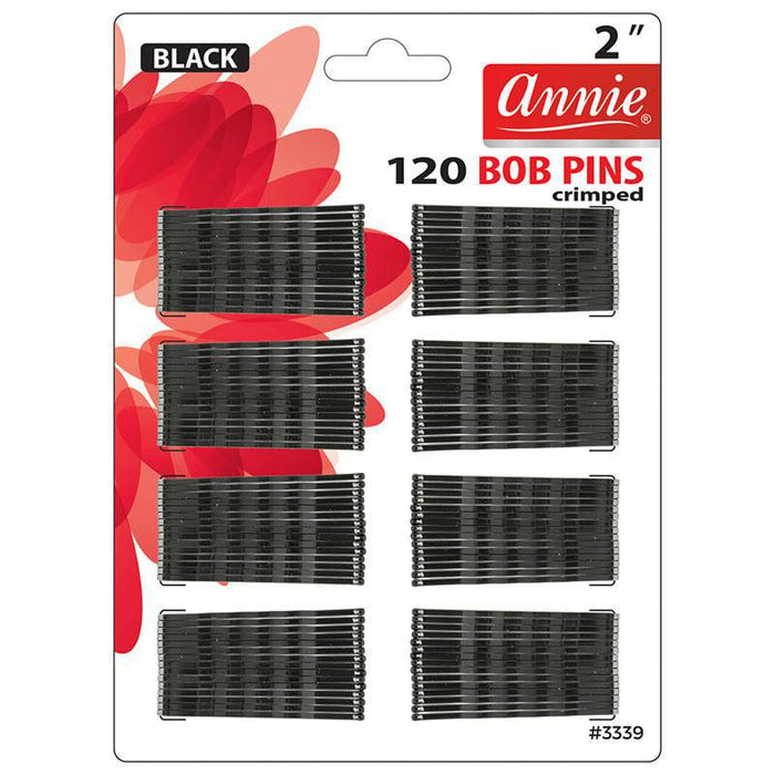 Annie Bob Pins 2 Inch 120pcs Black