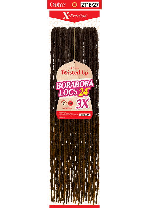 Outre X-Pression Twisted Up 3x BoraBora Locs 24"