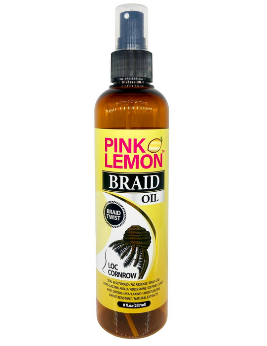 Pink Lemon Braid Oil 8oz