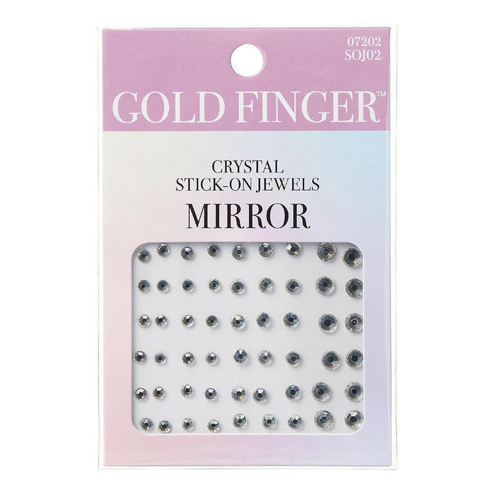 Gold Finger Crystal Stick-On Jewels