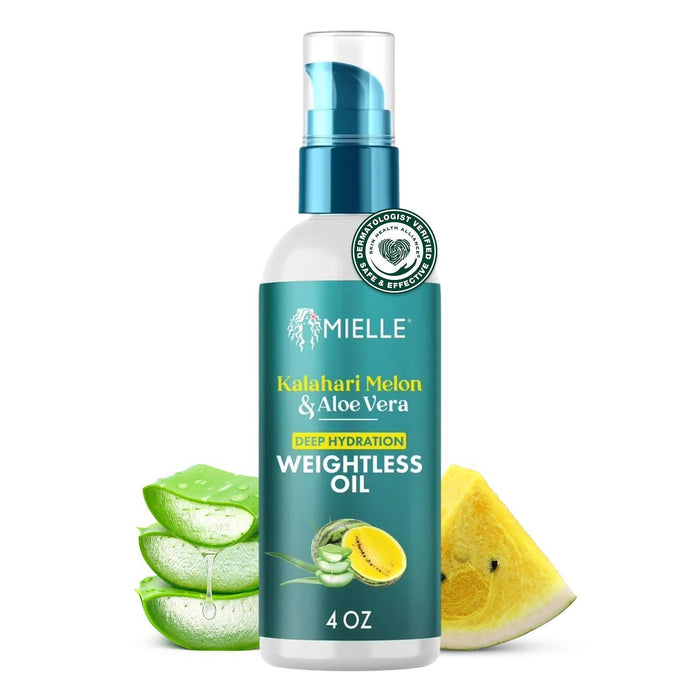 Mielle Kalahari Melon and Aloe Vera Weighless Oil 4oz