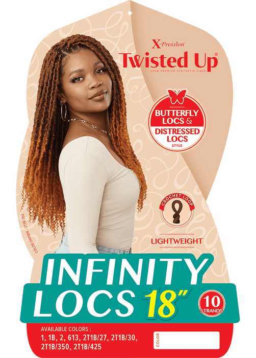 Outre X-Pression Twisted Up Infinity Locs 18"