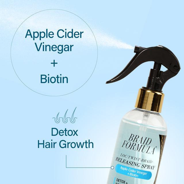EBIN New York Braid Formula Loc Twist Braid Releasing Spray 8.5oz - Biotin