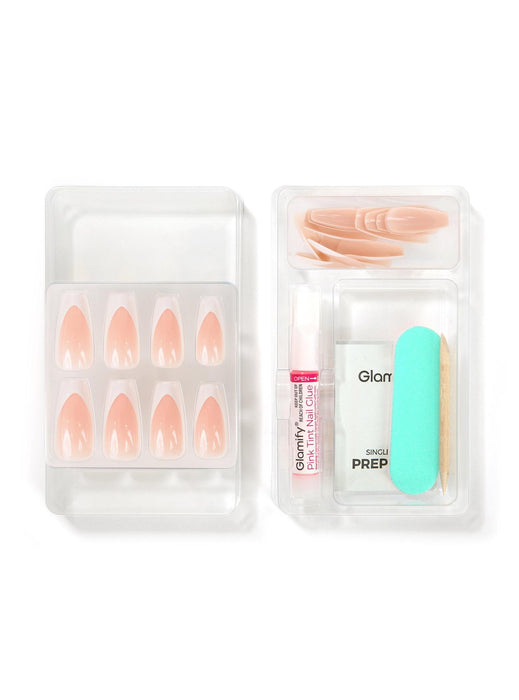 Absolute New York Glamify Iconic French Press On Nails - Long Coffin