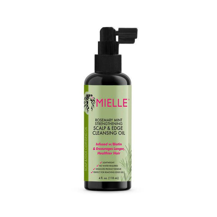 Mielle Rosemary Mint Scalp and Edge Cleansing Hair Oil 4oz