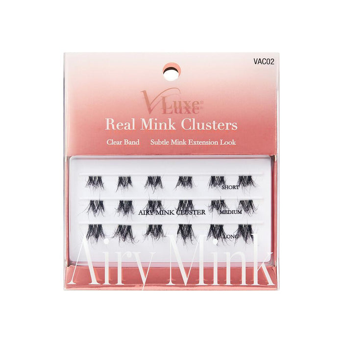 V-Luxe by i-Envy Airy Mink Lash Cluster