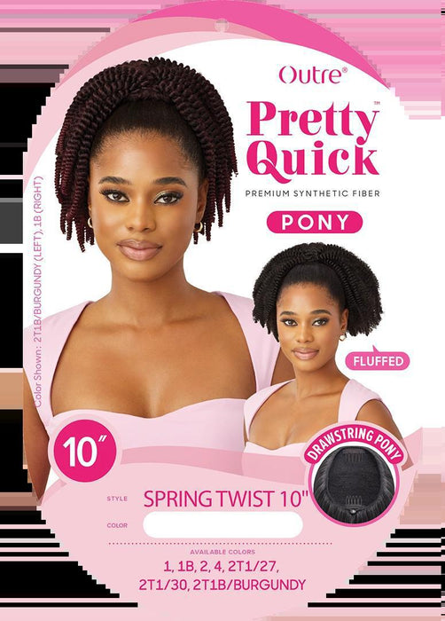 Outre Pretty Quick Pony - Spring Twist 10"