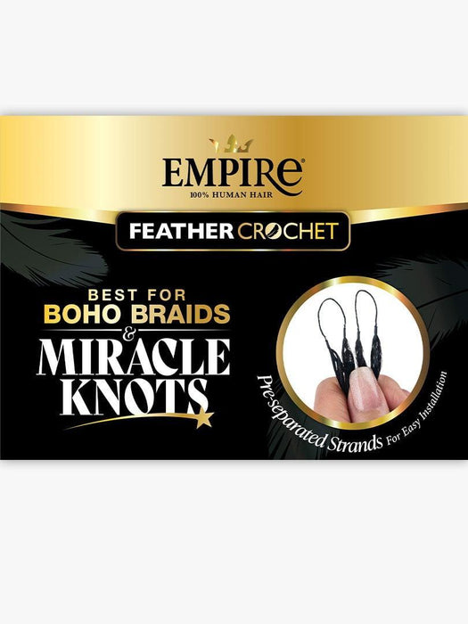 Empire Feather Crochet Deep 10"