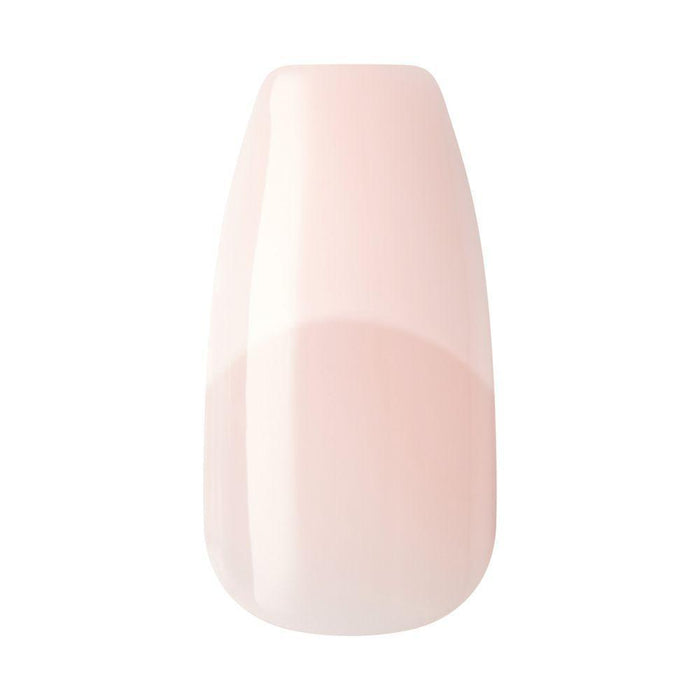 KISS Salon Acrylic French Nude Wider Fit Nails - Energy