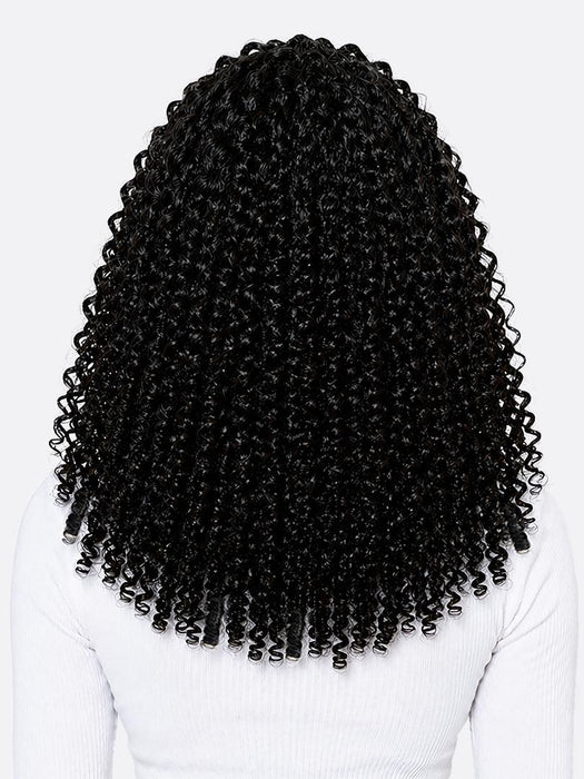 Vivace by KISS Trenity Invisible Feather Crochet Burmese Curl 18"