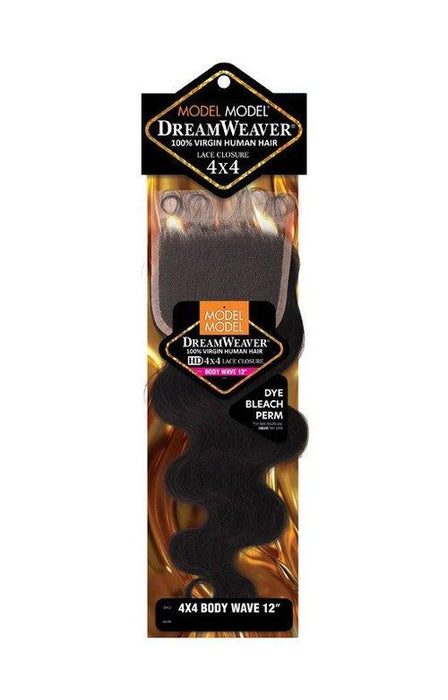 Dream Weaver 4x4 Body Wave Closure - 12"