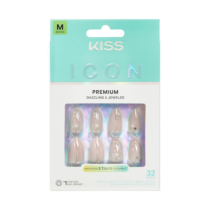 KISS Icon Premium Nails - Terrific