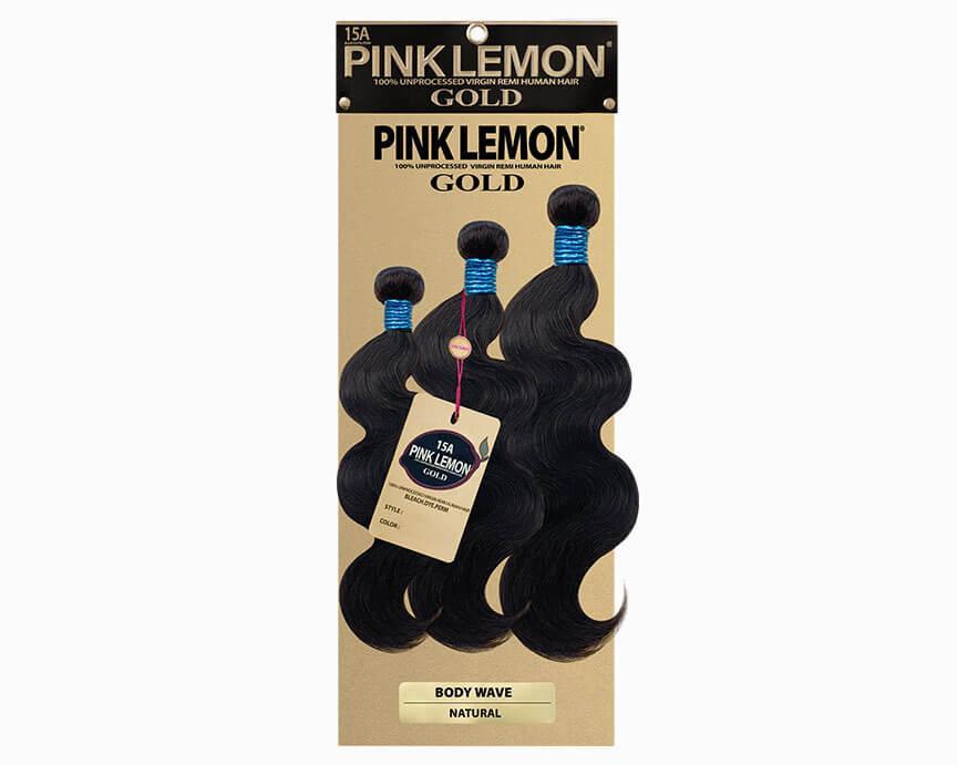 15A Pink Lemon Gold Multi Pack - Body Wave