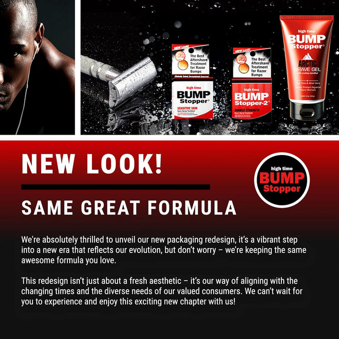 High Time Bump Stopper Arctic Shaving Gel 5.3oz
