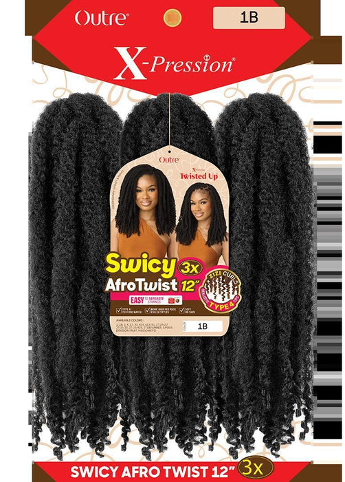 Outre 3x Swicy Afro Twist 12"