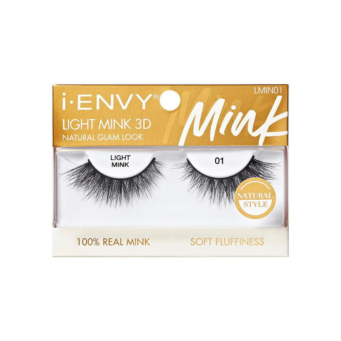 i-ENVY by KISS Light Mink Collection Strip Lashes