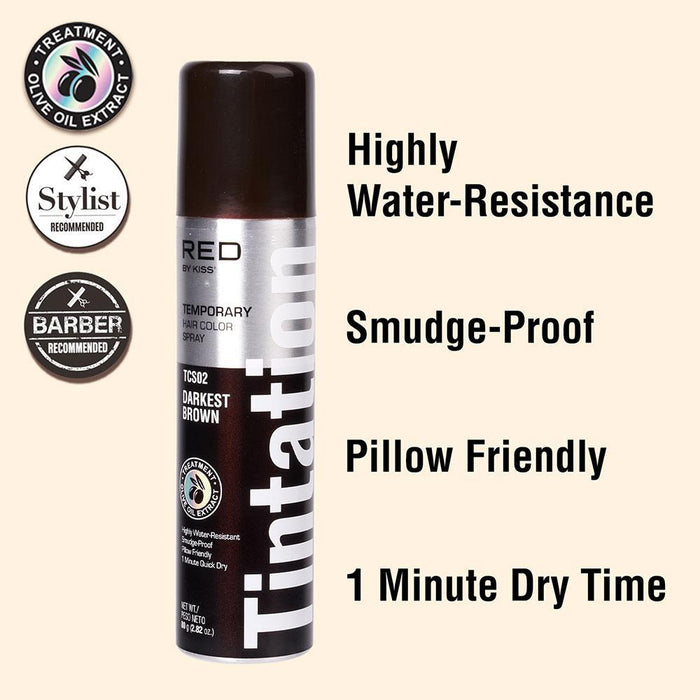 Tintation Color Spray 2.82oz - Darkest Brown