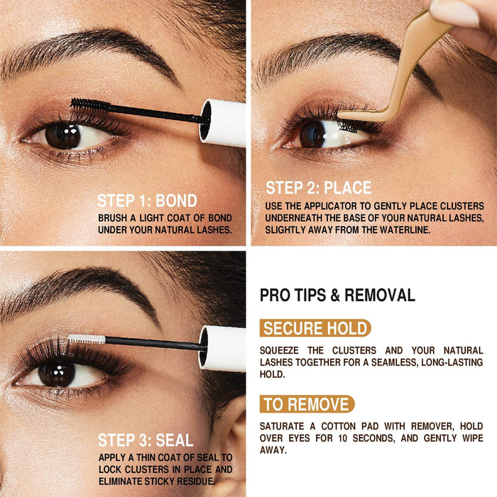 VLuxe by i-ENVY Extended Core Luxe Lash Clusters