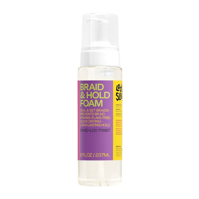 Lock'N Sleek Braid and Hold Foam 8oz