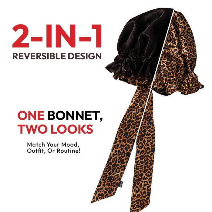 RED by KISS Ruffle Tie XL Bonnet