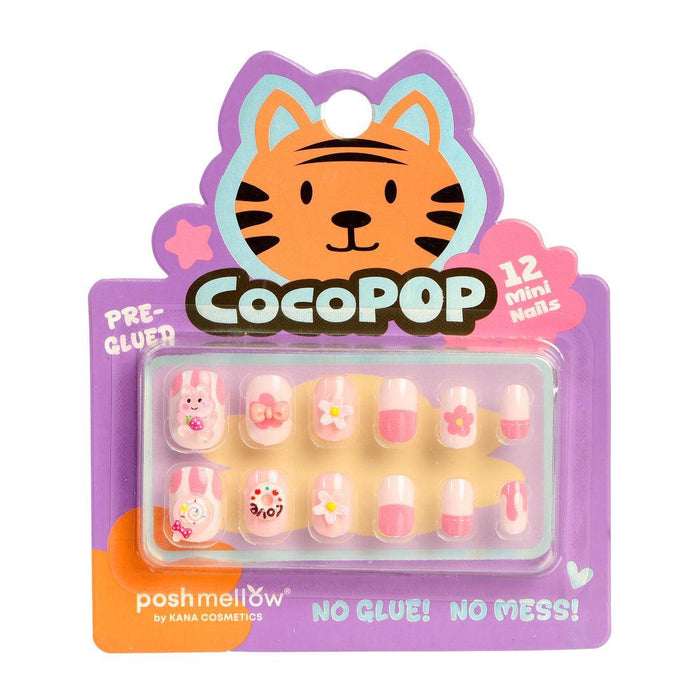 Poshmellow CocoPop Mini Pre-Glued Kid's Nails