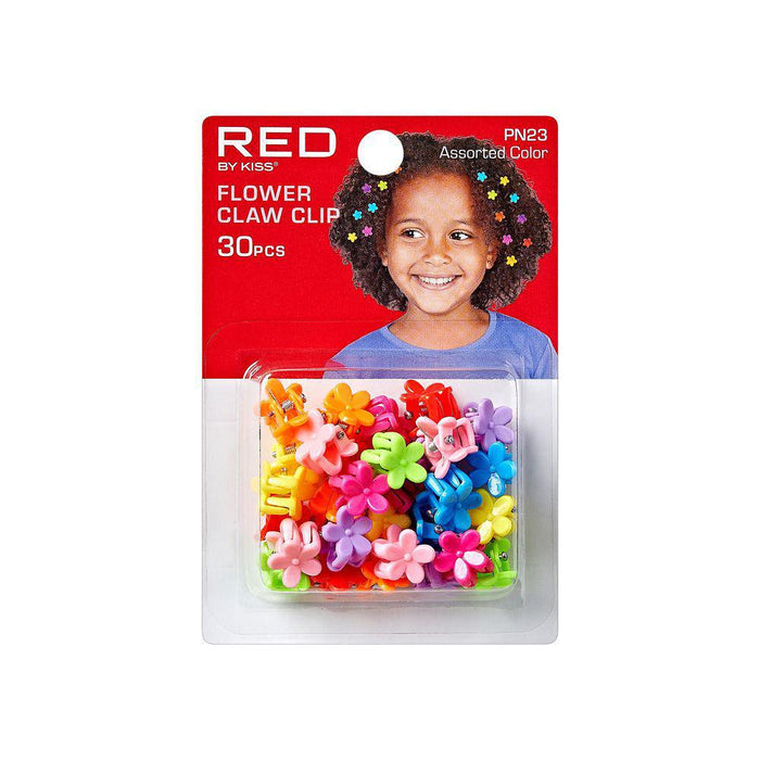 RED by KISS Flower Claw Clips 30pcs - Assorted Color