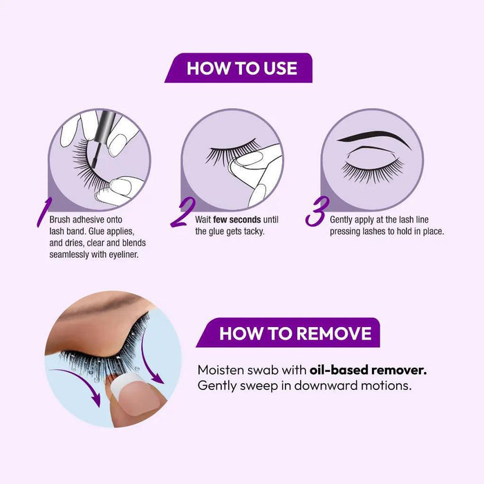 i-ENVY by KISS Super Fast Quick Dry Clear Lash Glue