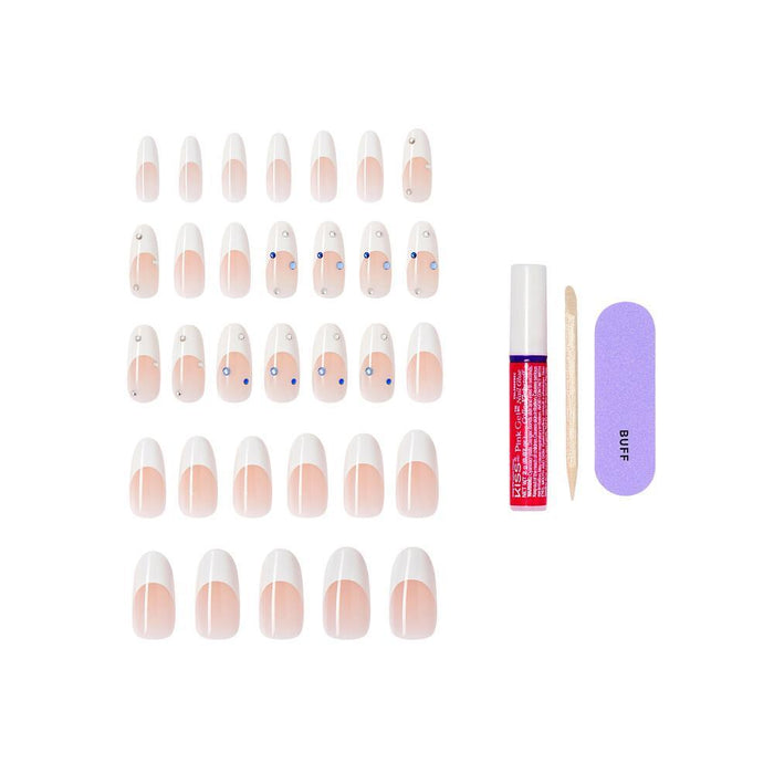 KISS Glam Jeweled Nails - Vogue Girl