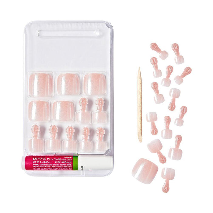 Gold Finger Solid Colors Toenails - Treat Me