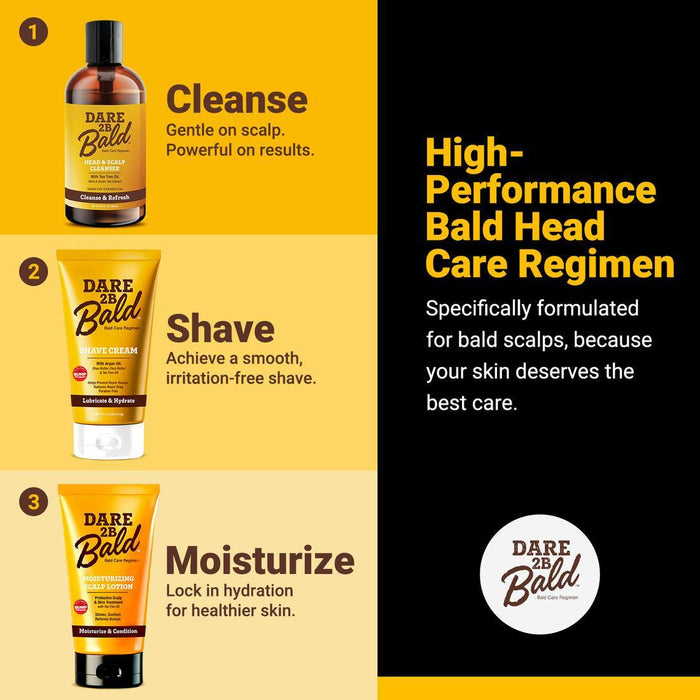Dare 2B Bald Head and Scalp Cleanser 8oz